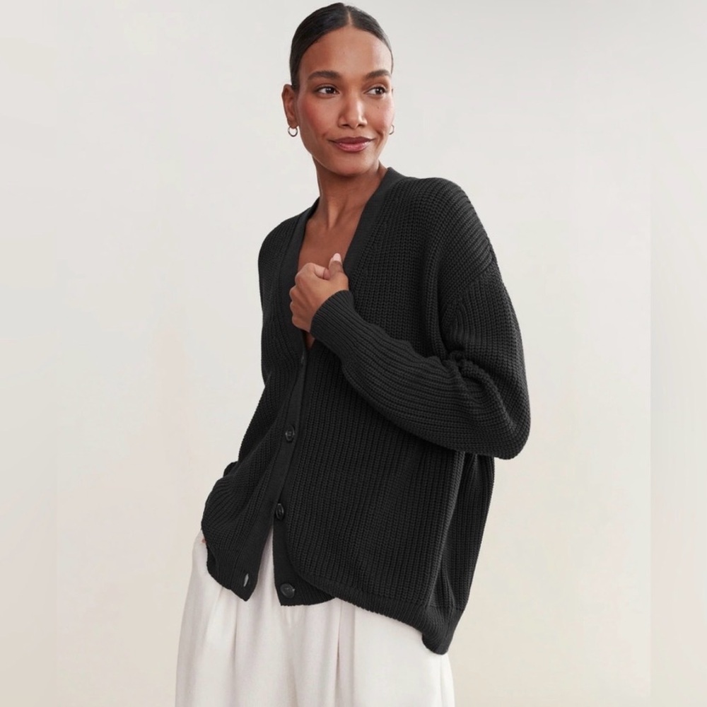 Jenni Kayne Cotton Cocoon Cardigan XS
